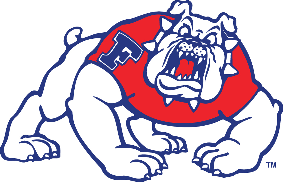 Fresno State Bulldogs 1992-2005 Alternate Logo v4 diy DTF decal sticker